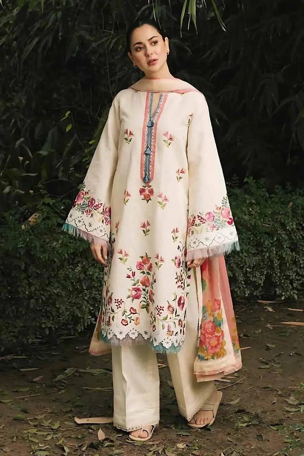 Embroidered 3 Piece