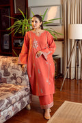 URGE - 2PC LAWN EMBROIDERED SHIRT WITH LAWN EMBROIDRED TROUSER - D 211