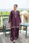 URGE - 2PC LAWN EMB SHIRT WITH LAWN EMBROIDERED TROUSER - BU 146