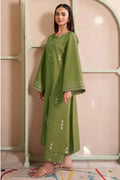 IZEL - 2PC LAWN EMBROIDERED SHIRT WITH LAWN TROUSER - D 29