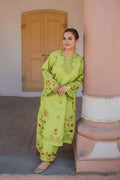 URGE - 2PC LAWN EMB SHIRT WITH LAWN EMB TROUSER - D 24