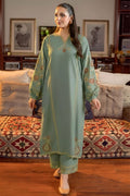 URGE - 2PC LAWN EMB SHIRT WITH EMB TROUSER - D 38