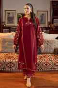URGE - 2PC LAWN EMB SHIRT WITH EMB TROUSER - D 39