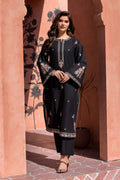 LAAM - 2PC LAWN EMB SHIRT WITH LAWN DYED TROUSER - DR 5826