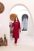 AZURE - 2PC LAWN EMB SHIRT WITH LAWN DYED TROUSER - EL5792