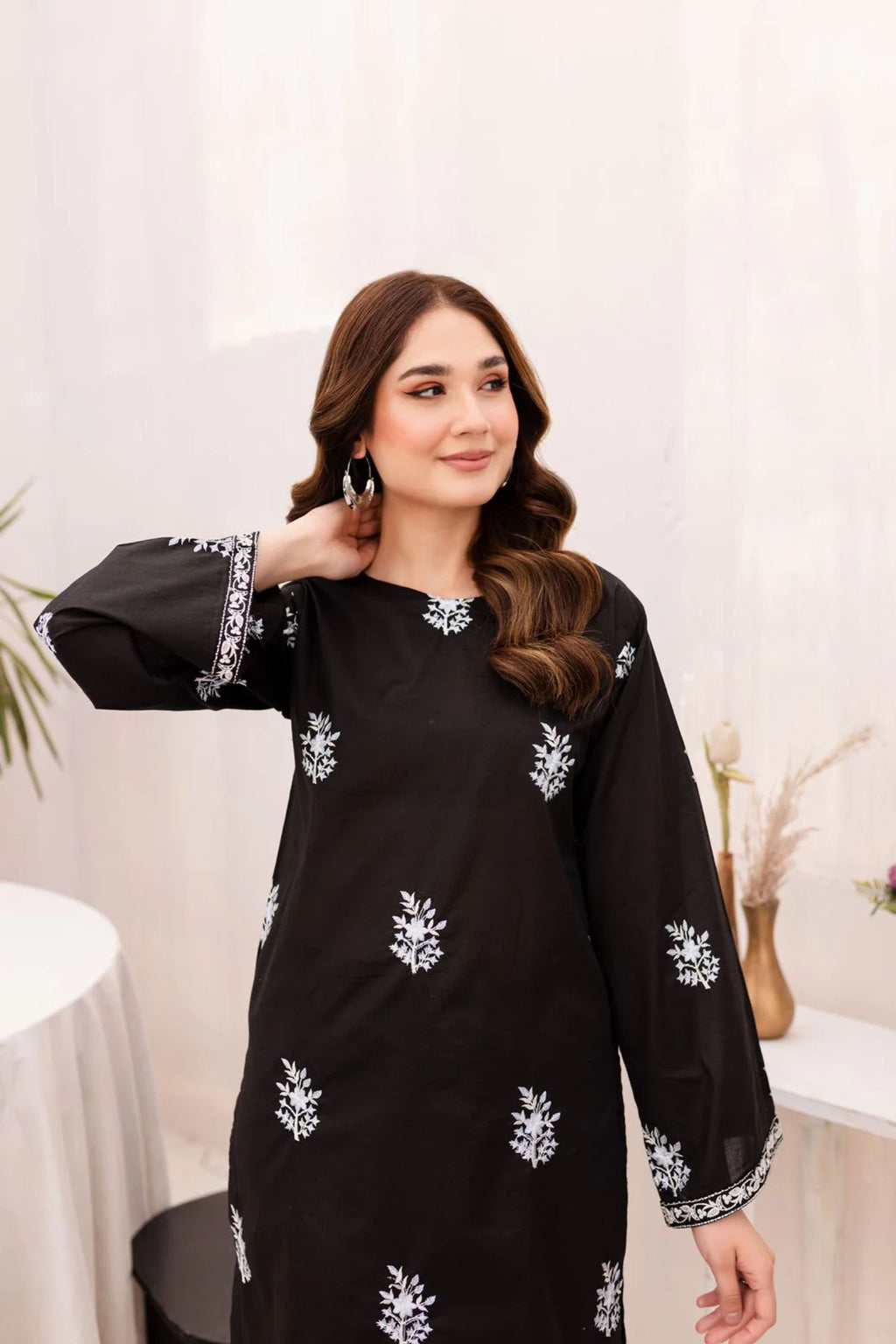 URGE - 2PC LAWN EMB SHIRT WITH  EMBROIDERED TROUSER - EL150