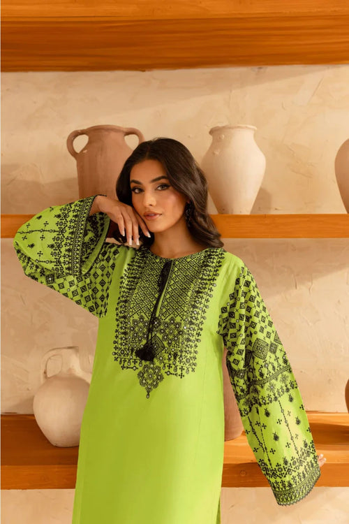 BATIK - 2PC LAWN EMB SHIRT WITH LAWN EMB TROUSER - D 223 A