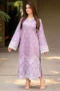 LIBAAS - 2PC LAWN EMB SHIRT WITH LAWN DYED TROUSER - DR 5799