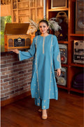 URGE - 2PC LAWN EMB SHIRT WITH LAWN DYED TROUSER - D 89