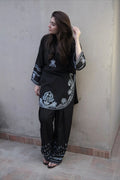 URGE - 2PC LAWN EMB SHIRT WITH LAWN EMBROIDERED TROUSER - EL660