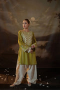 URGE - 2PC LAWN EMB SHIRT WITH LAWN EMB TROUSER - D 226