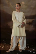 URGE - 2PC LAWN EMB SHIRT WITH LAWN EMB TROUSER - D 75